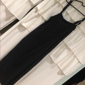 UO Black Midi Dress